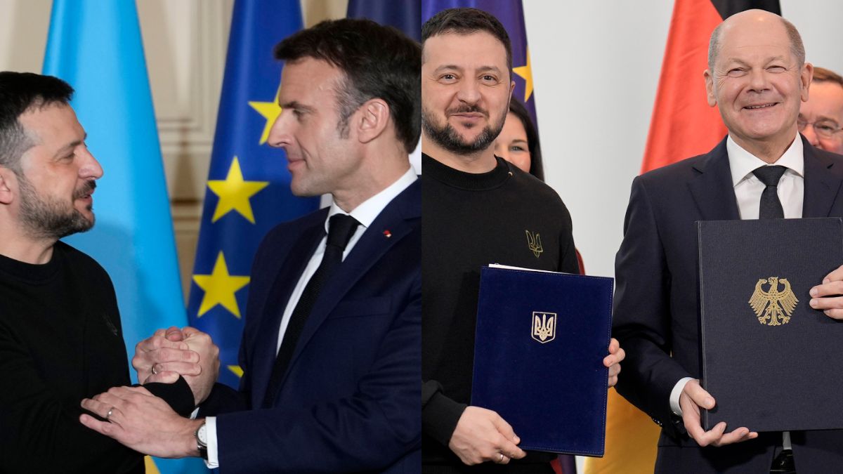 Germany and France will save Ukraine from defeat, Zelensky makes a big deal to compete with Russia