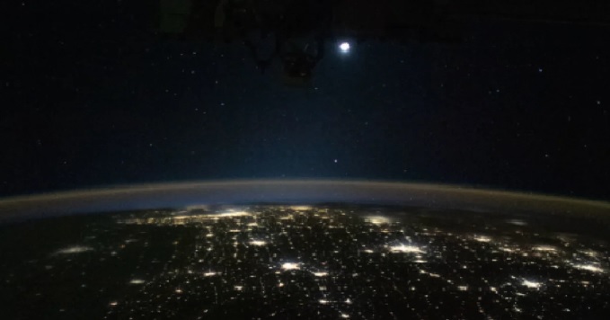 Have you ever seen the amazing pictures of Earth's 'air glow'? Photos shared by NASA