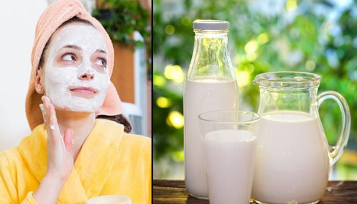 Even the pale skin of the face will brighten up, so use raw milk