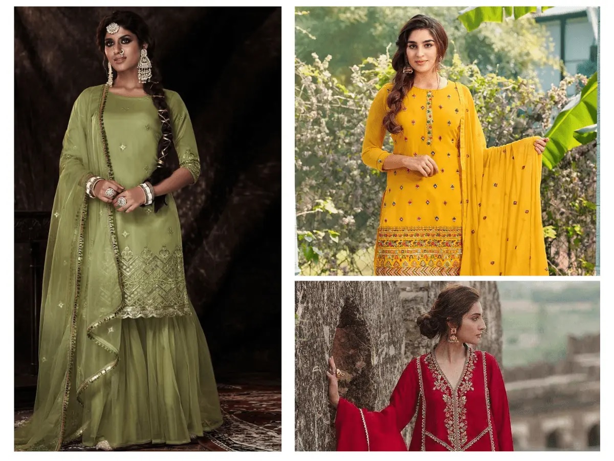 By choosing these outfits you will look very beautiful on Lohri.