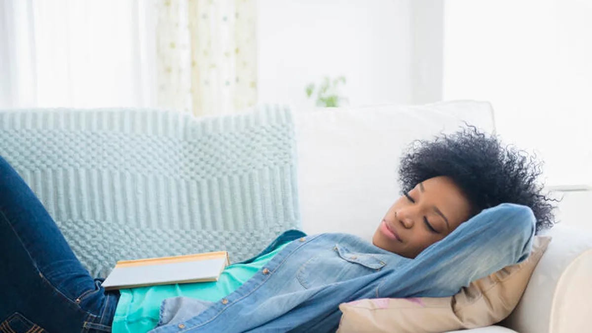If you feel tired while working in the office, you can recharge yourself with a 'power nap'