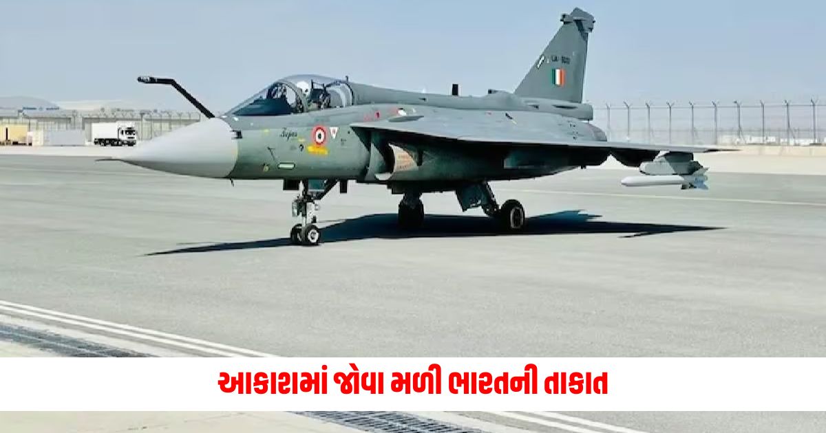 Indias strength seen in the skies indigenous Tejas Mark 1A fighter jet takes off successfully 1