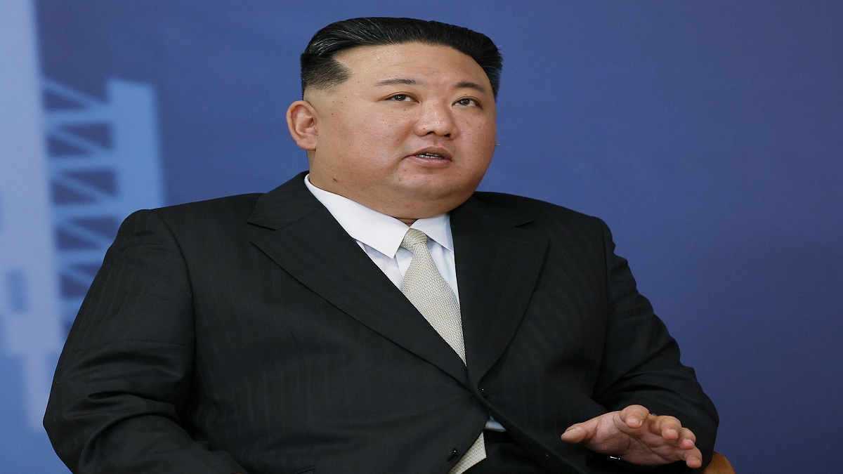 Kim Jong un prepares for war observes practice of nuclear capable rockets
