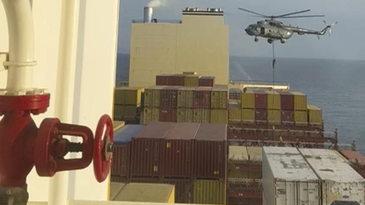 India is busy with the safe release of 17 Indians on board the ship 1