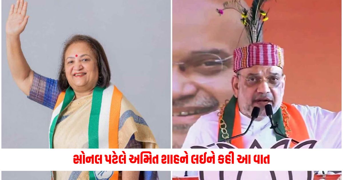 Sonal Patel the Congress candidate in Gandhinagar