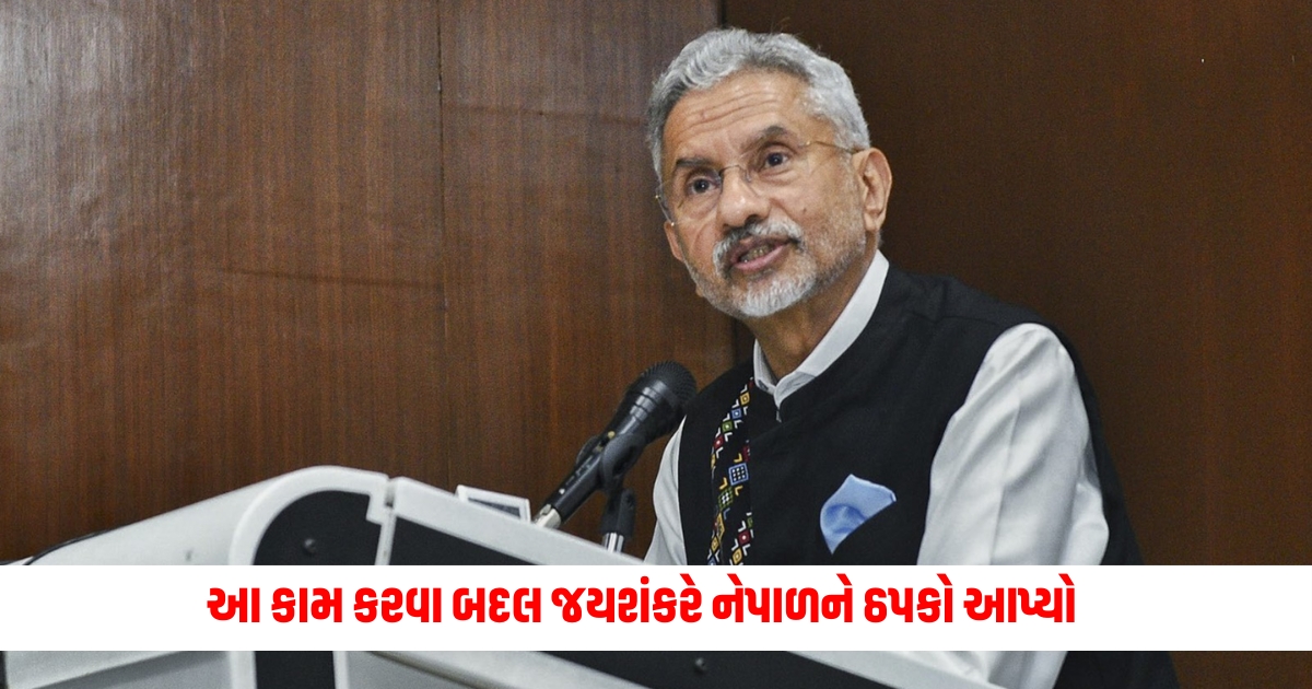 India Nepal Crisis: 'Taking unilateral steps', Jaishankar slammed Nepal for doing this