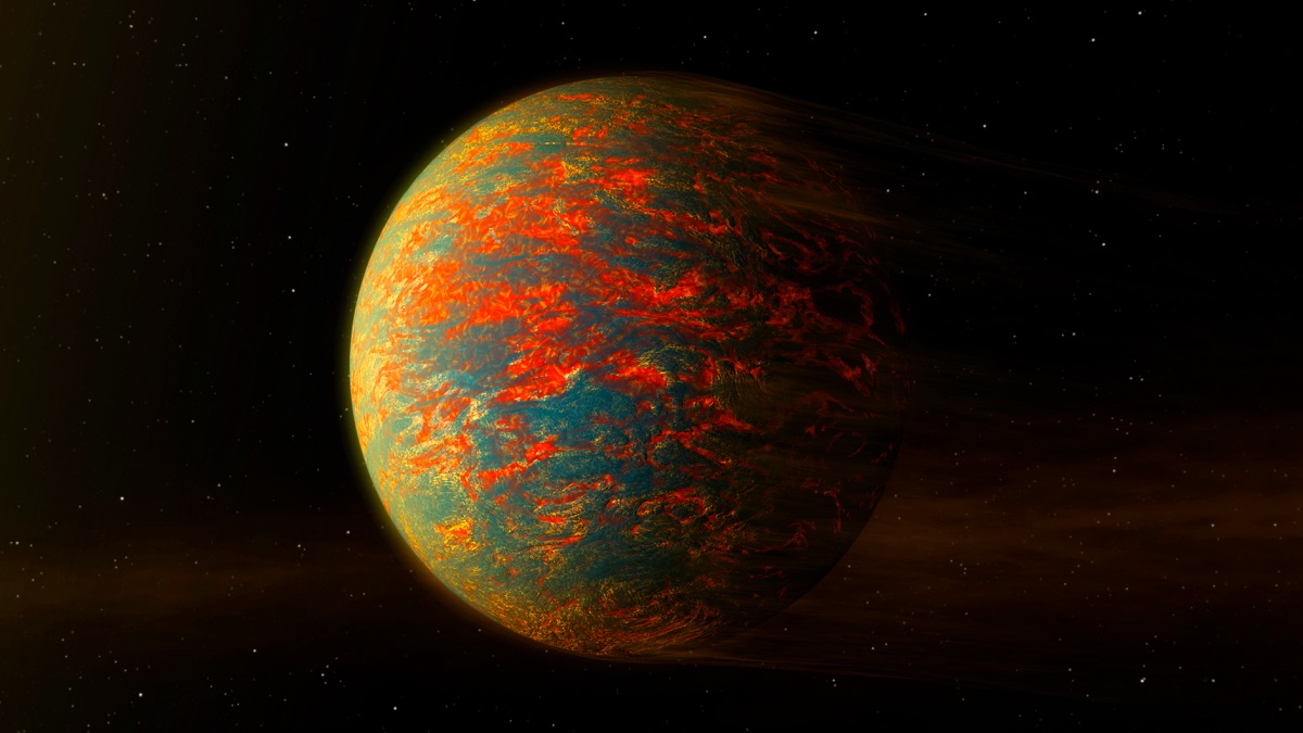 Scientists on Exoplanet This planet is full of iron gas scientists were doing study suddenly such a sight shocked them. 01