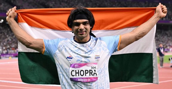 neeraj chopra bagged second place in the doha diamond league 1