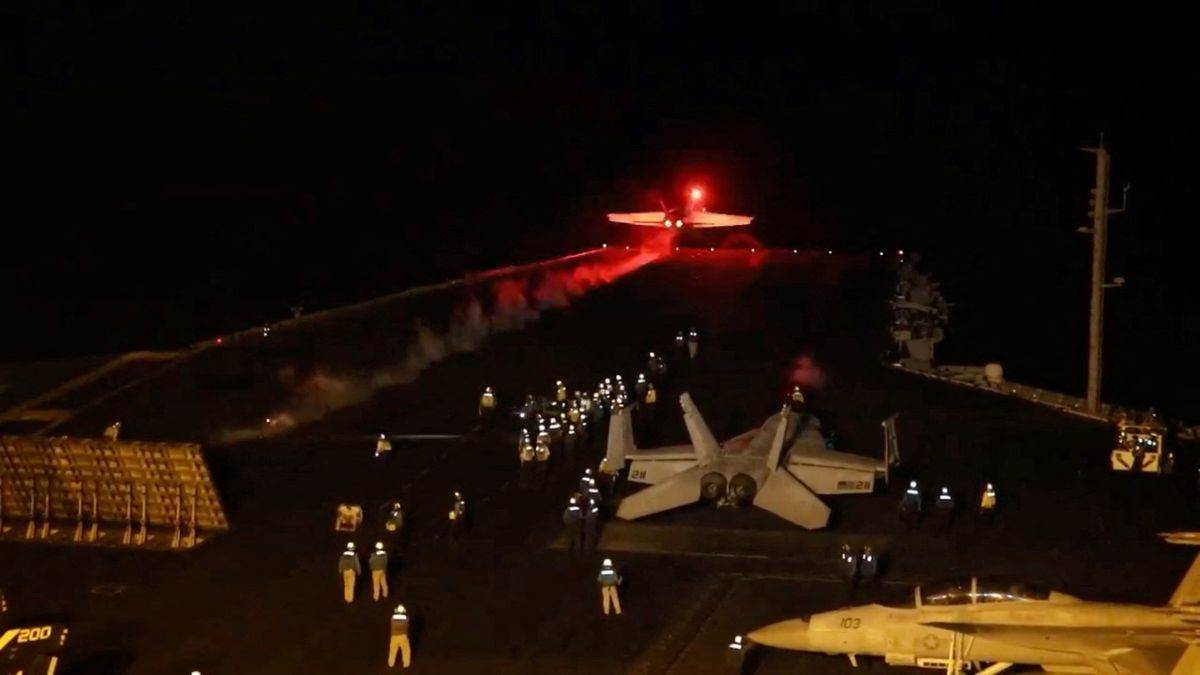 US Britain defeat Houthi militants 16 rebels killed in joint attack 1