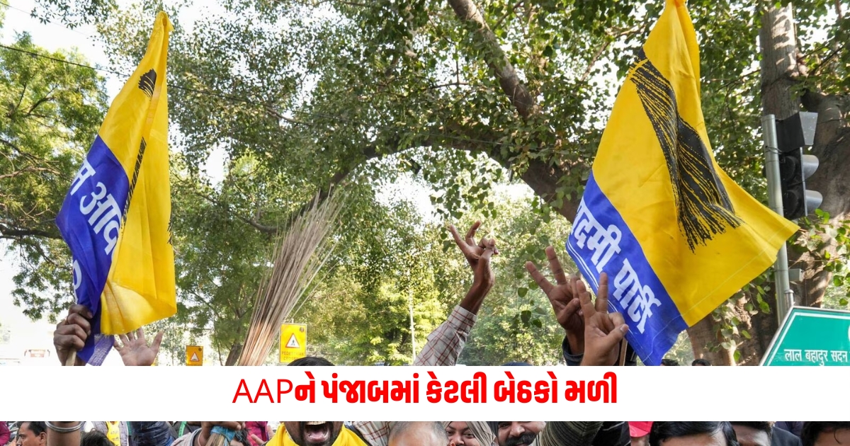 account not even opened in delhi how many seats aap got in punjab