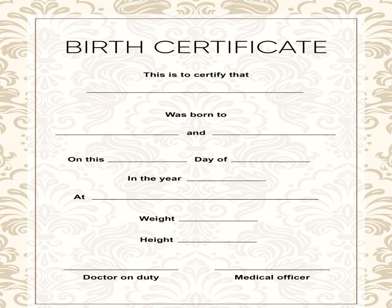 know the process of making birth certificate 1