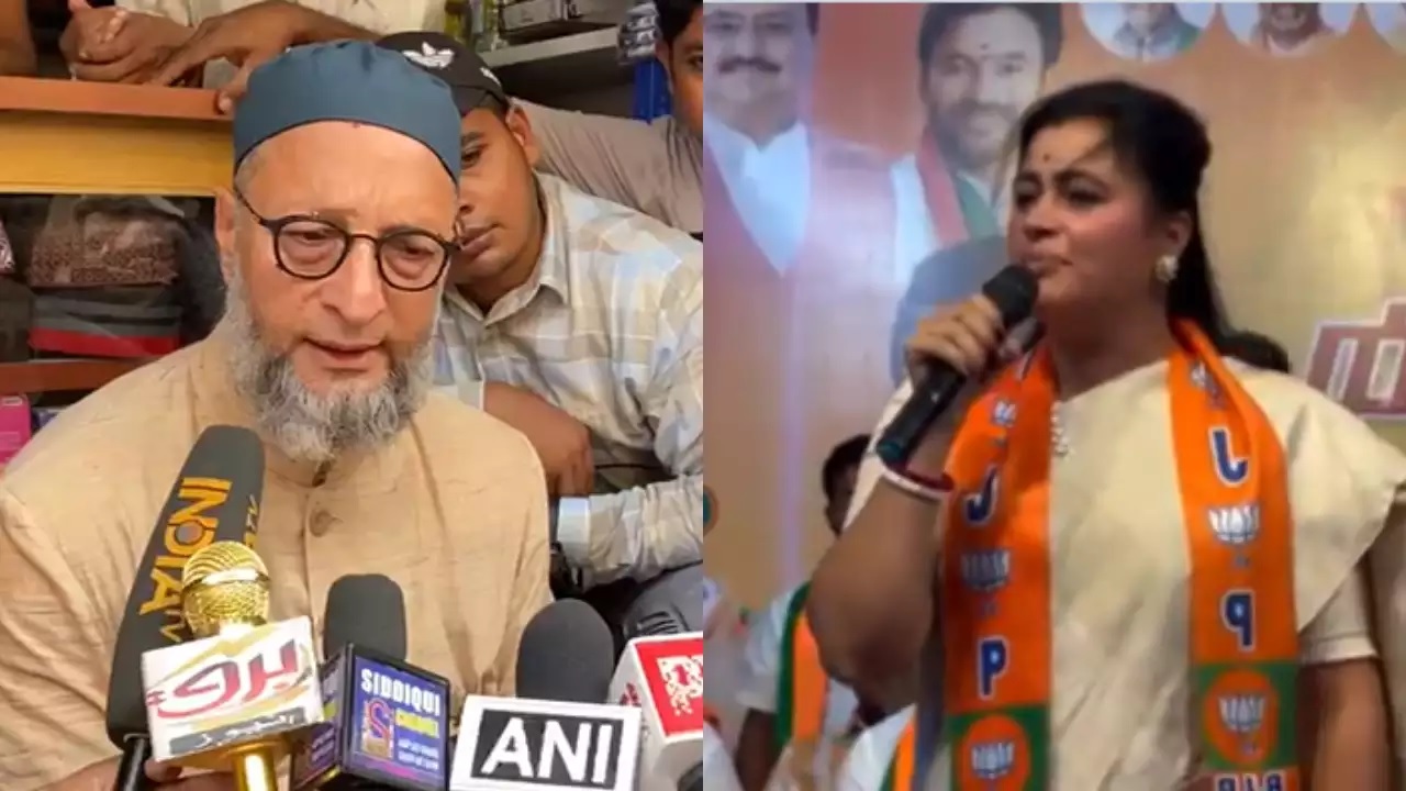 navneet rana demands cancellation of aimim chief asaduddin owaisi parliament membership 1