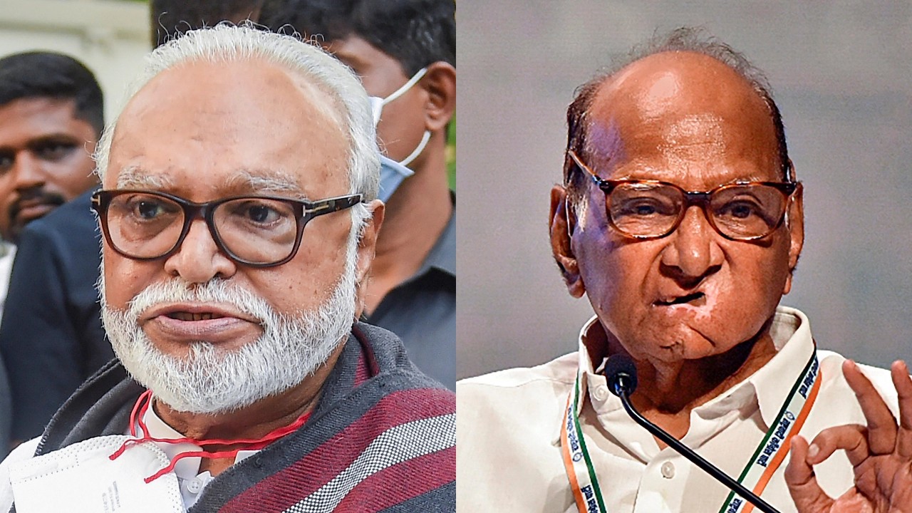Bhujbal met Sharad Pawar over Maratha reservation came hot in politics 1