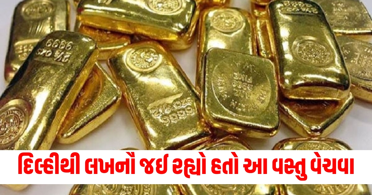 dri recovers 11 kg gold from delhi based gold smuggler at lucknow agra exprees way f
