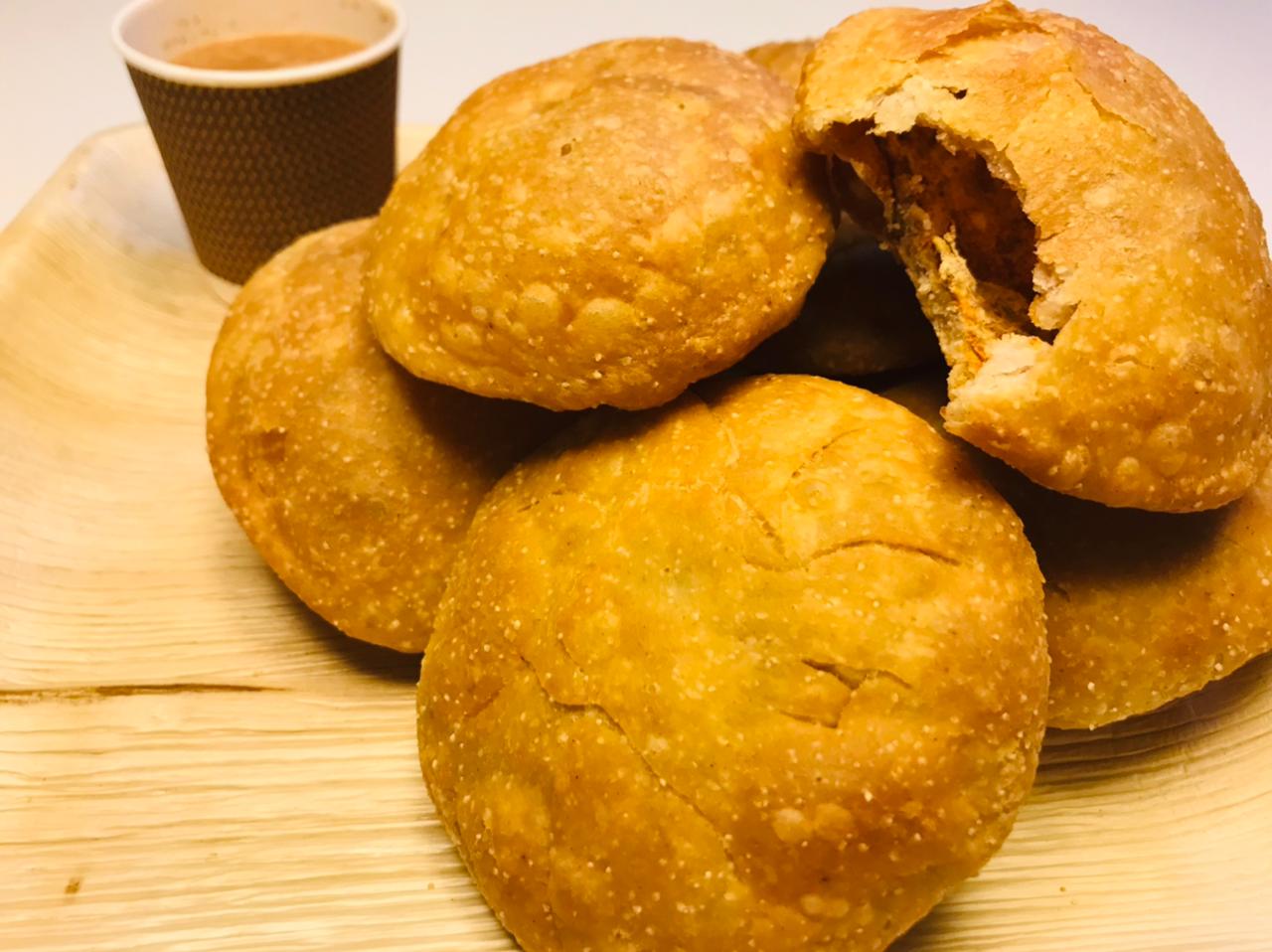 stuffed besan kachori recipe how to make stuffed besan kachori for evening snack 1