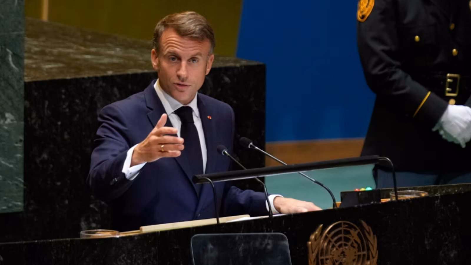 india should become a permanent member of unsc france supported in open forum president macron pm modi 324