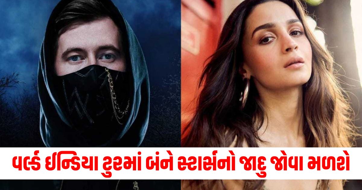 આલિયા ભટ્ટ, એલન વોકર, સ્ટેજ પર પરફોર્મન્સ, વર્લ્ડ ઈન્ડિયા ટુર, ફેમસ સિંગર્સ,