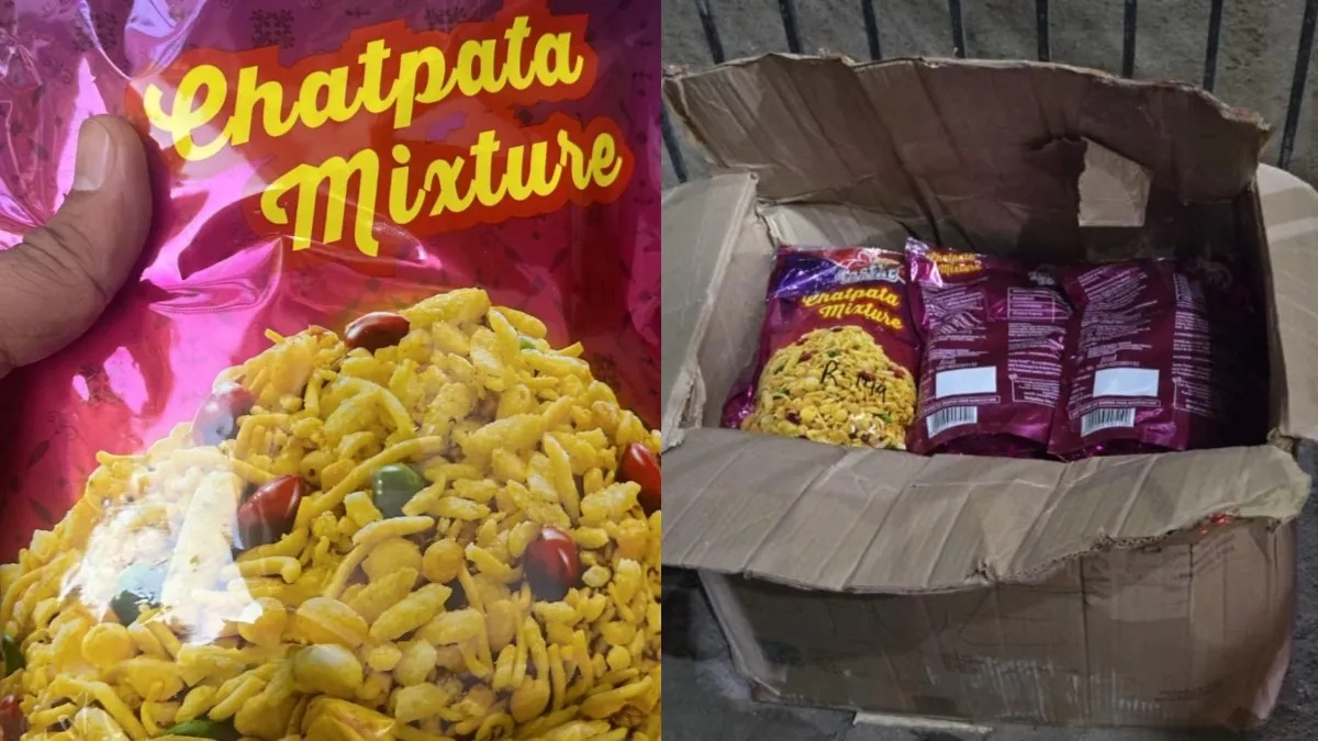 delhi police seized rs 2000 crore worth cocaine drugs in packets of snacks namkeen