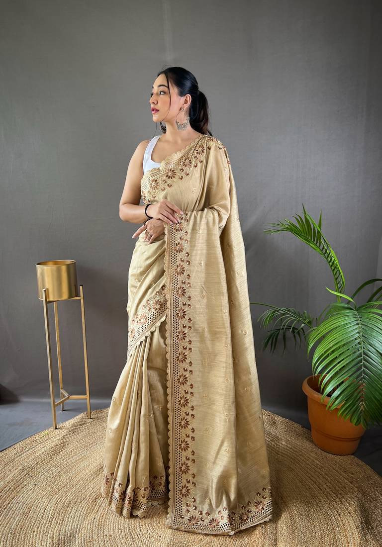 rust golden outfit designs for women article