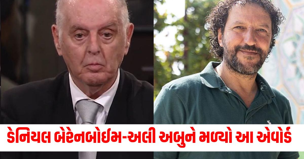indira gandhi peace prize to daniel barenboim and ali abu awwadwer
