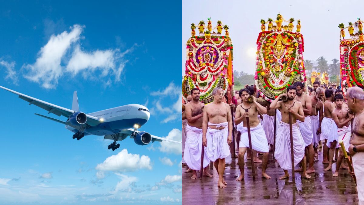 kerala airport halts flights for 5 hours for alpassi arattu procession now started