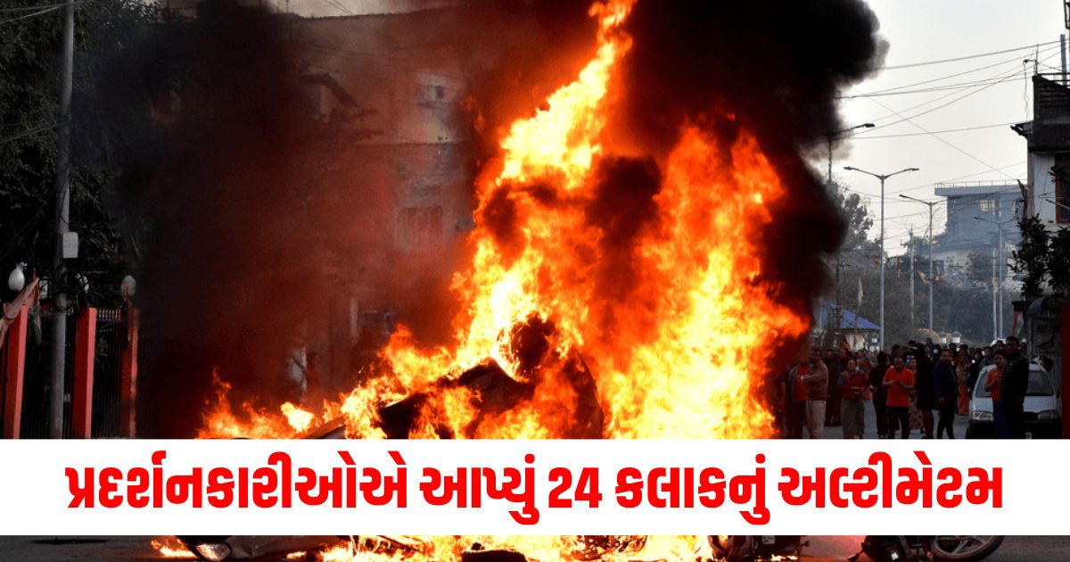 manipur violence meitei group issues 24 hour ultimatum to state government imphalwqee