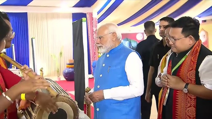 pm modi spoke at the inauguration program of the two day first bodoland mahotsavew4r5