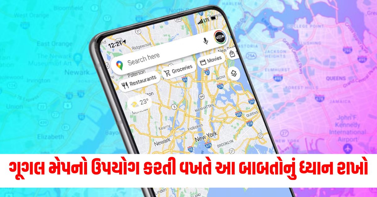 precautions to take while using google maps to avoid accidents w324
