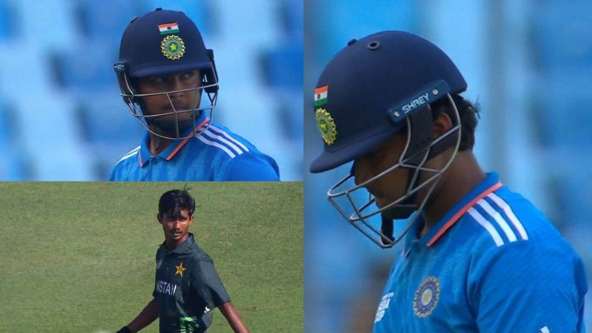 vaibhav suryavanshi scored 1 run against pakistan ind u19 vs pak u19