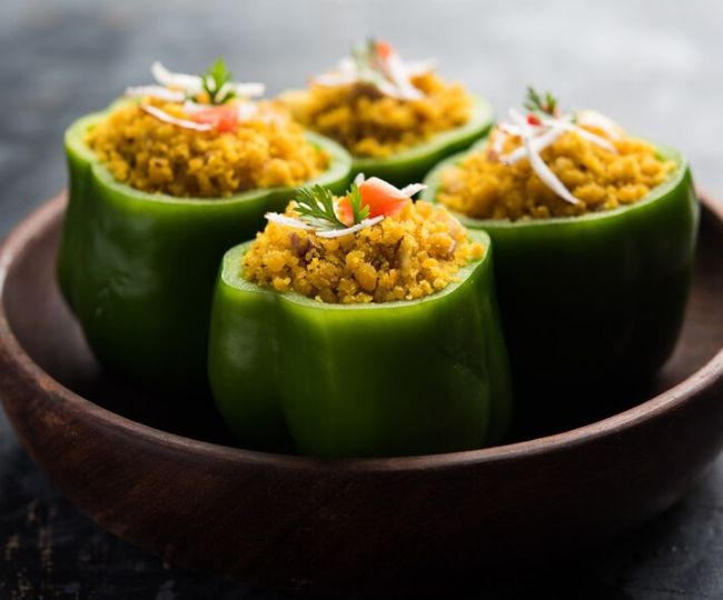 bharwa shimla mirch will make you lick your fingers even with boring vegetables note easy recipewer