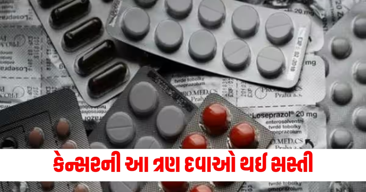 cancer drugs rate cut price of three anti cancer drugs reduced union minister of state gave information