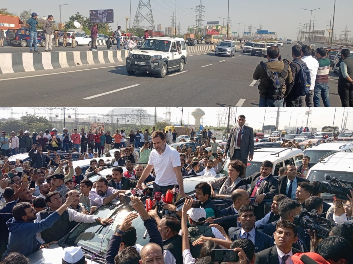 congress and sp in competition for muslim votes bjp taunts rahul failed attempt to sambhal visitsderf