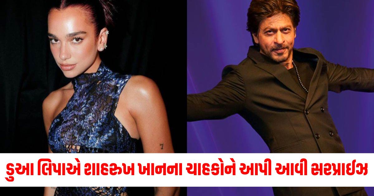 dua lipa surprises fans at mumbai concert popstar performs levitating and srk wo ladki jo crossover