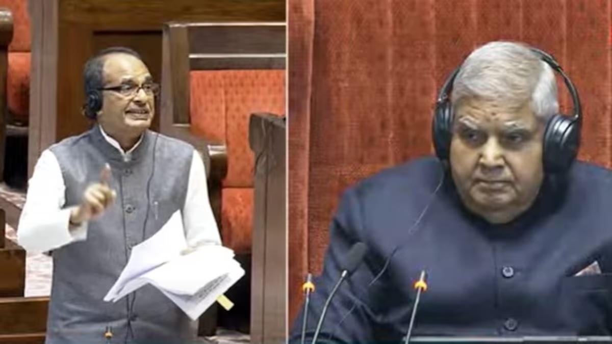 farmers protest shivraj singh desh ke ladle hain kisano ke bhi ladle banega jagdeep dhankhar praised the union agriculture minister in rajya sabha1