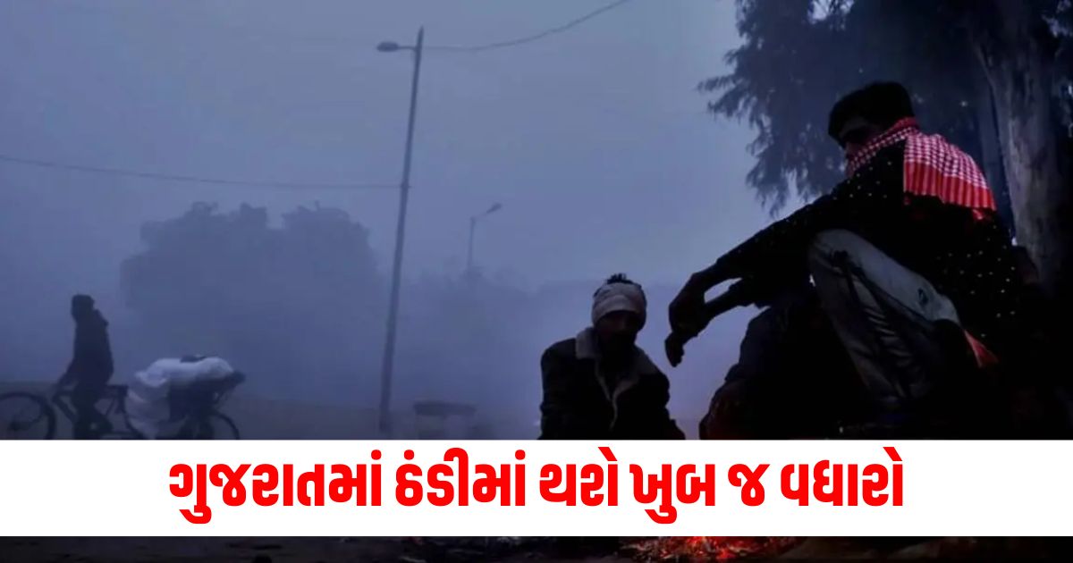 gujarat winter forcast update cold wave temperature drop imd next 7 days weatherwer