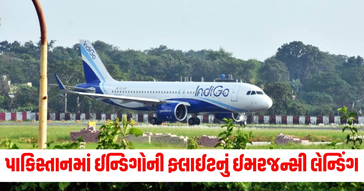 ncr emergency landing of indigo flight from delhi to saudi arabia at karachi airportwer