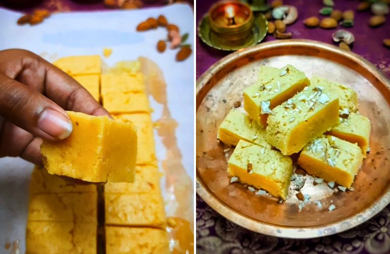 new year 2025 mysore pak recipe try this tasty sweet dish to celebrate the beginning the new year dersgt