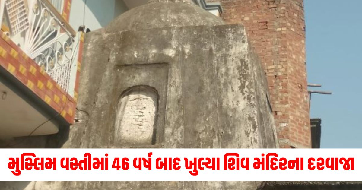 sambhal hindu temple reopens after 46 years in muslim dominated arearterd