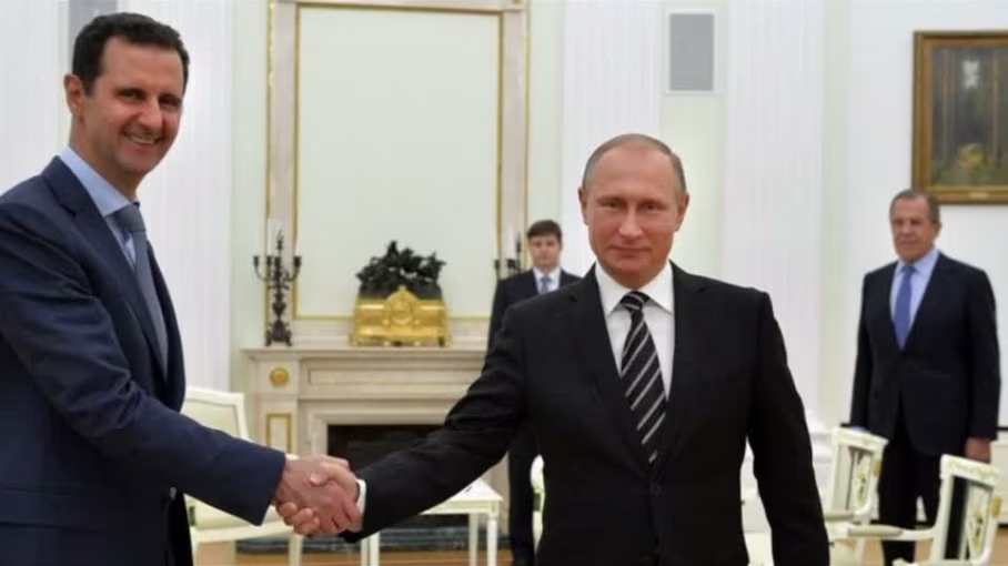 syrian president bashar al assad fled from syria and reached russia with his family president putin gave him political asylumsewrfs