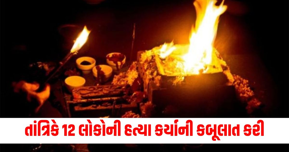 tantrik dies in gujarat police custody officials claim he committed 12 murders wer