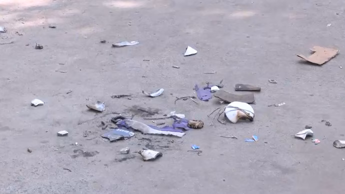 two injured after parcel delivered to a house in sabarmati ahmedabad gujarat