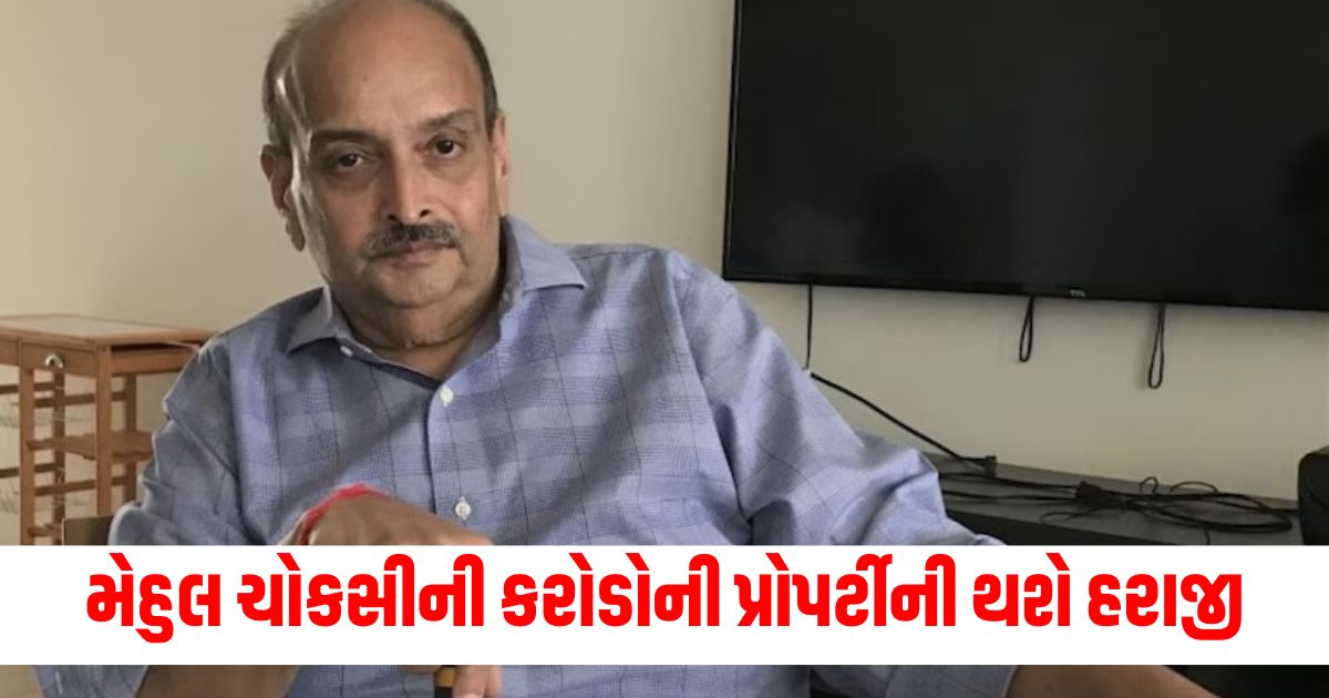 મેહુલ ચોકસીની કરોડોની પ્રોપર્ટીની થશે હરાજીwe