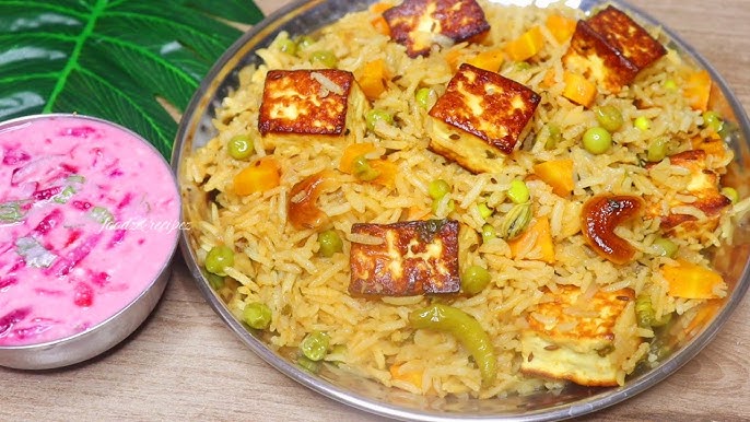 how to make paneer pulao in pressure cooker2