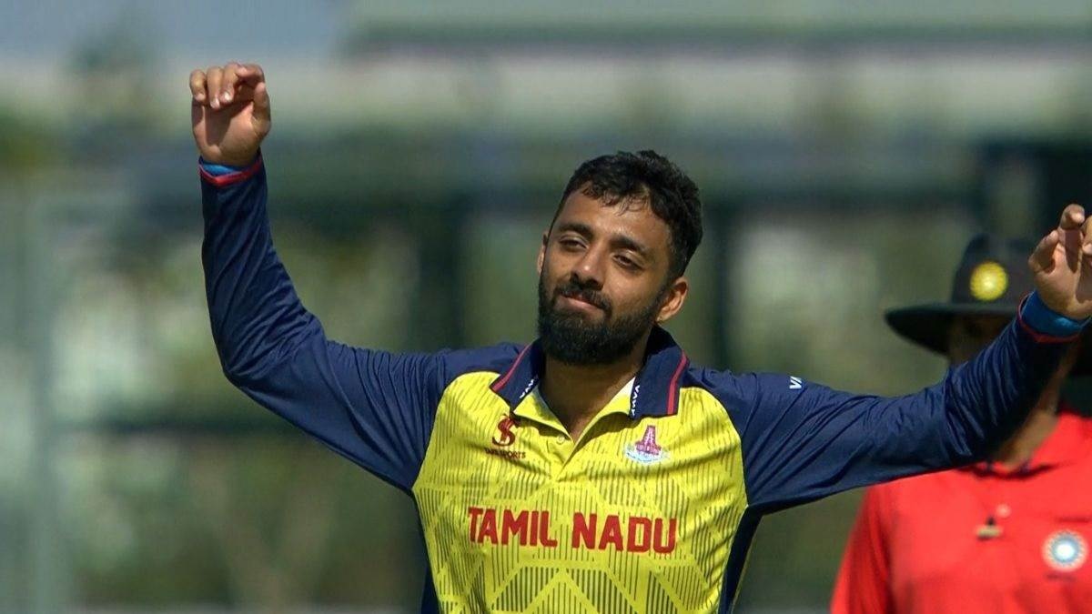 match report raj vs tn varun chakravarthy gets five wickets against rajasthan in vijay hazare trophy2