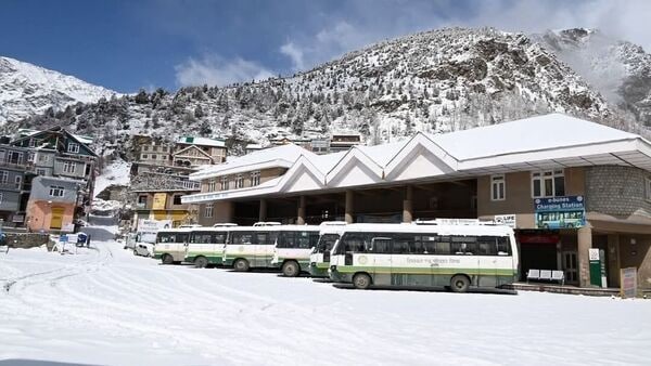 himachal weather update tempeartur drops in minus on mountains cold wave in kyelang lahaul spiti1