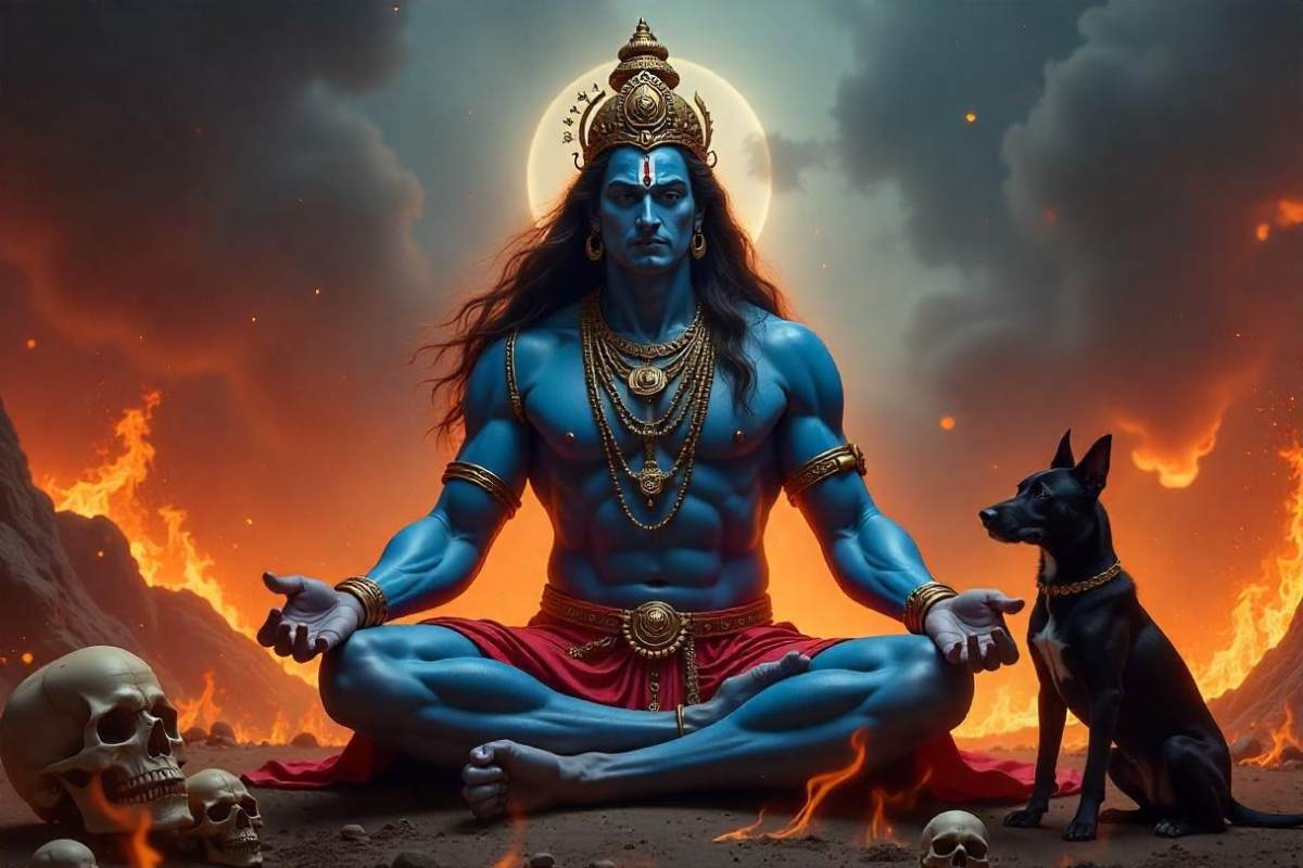 kalashtami 2025 kaal bhairav dev 108 names mantra chanta know its benefits2