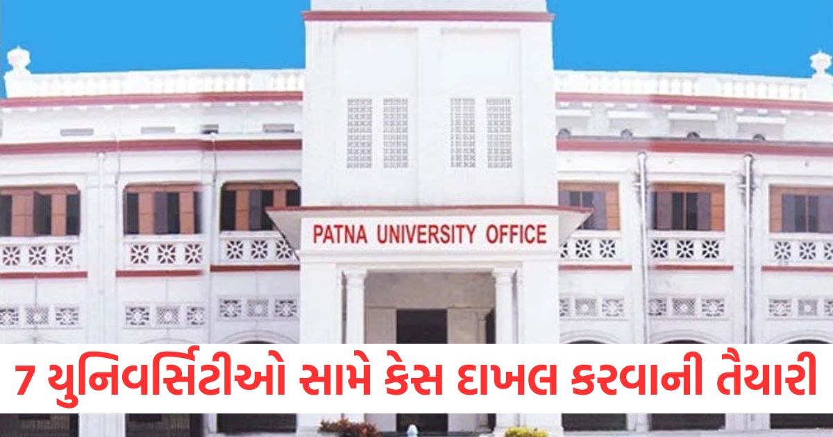 patna city bihar education department action financial irregularities in seven universities