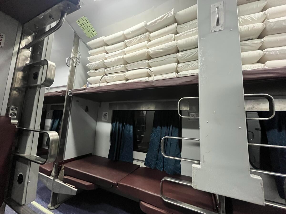 train bed sheet theft jail fine know rules