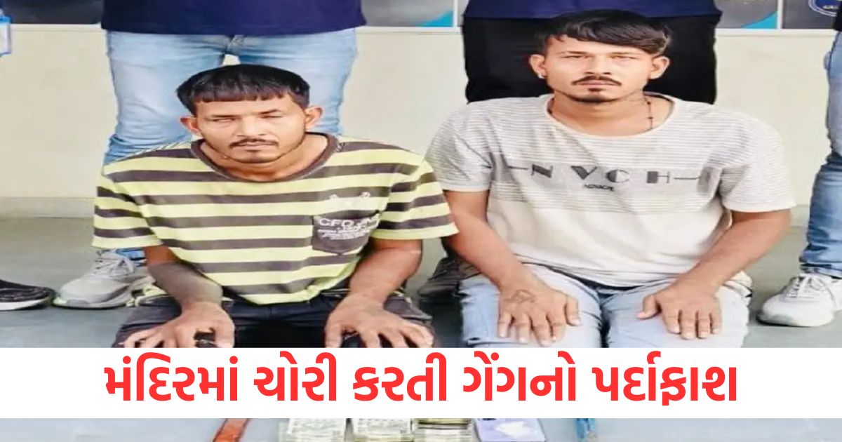 ahmedabad gang involved in temple thefts busted 2 arrested2