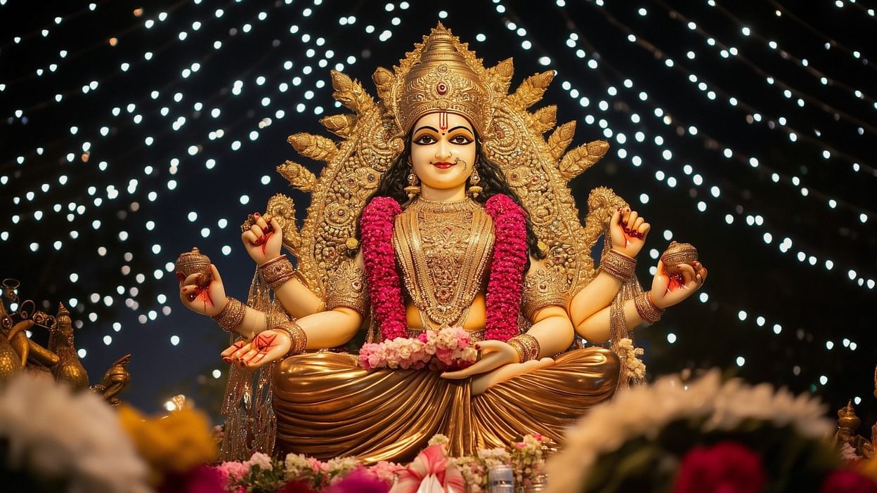 chaitra navratri 2025 day 2 recite shree chandi kavach paath during worship will get rid of money problem1